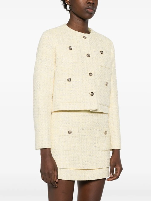 Maje tweed jacket - Yellow - zdjęcie produktu nr 2