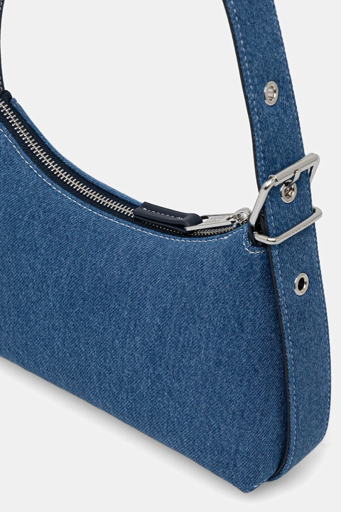 Tommy Jeans torebka jeansowa kolor niebieski AW0AW17877 - zdjęcie produktu nr 2