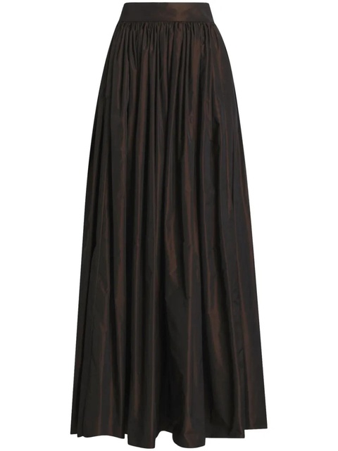 Dolce & Gabbana Iridescent-effect maxi skirt - Brown - zdjęcie produktu nr 1