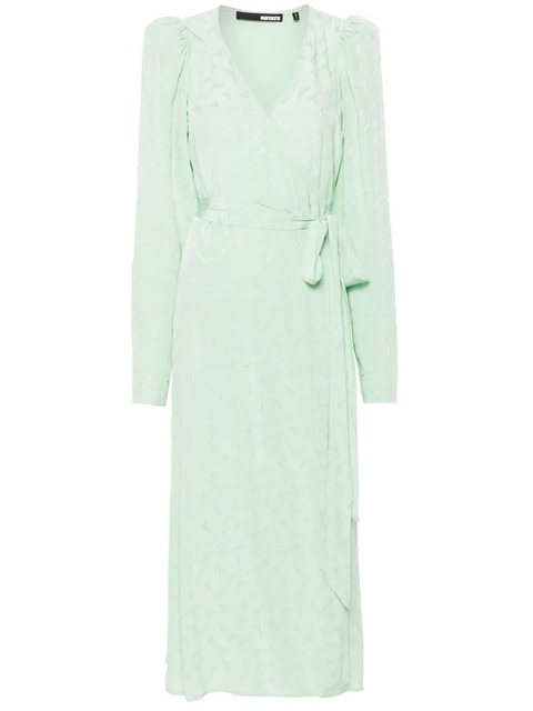 ROTATE BIRGER CHRISTENSEN jacquard midi dress - Green - zdjęcie produktu nr 1