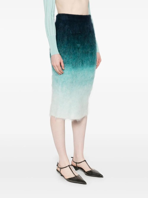 Casablanca gradient skirt - Blue - zdjęcie produktu nr 2