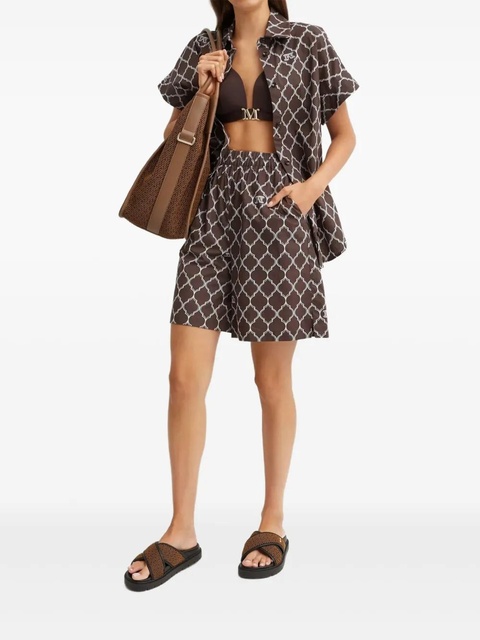 Max Mara Ululato shorts - Brown - zdjęcie produktu nr 1