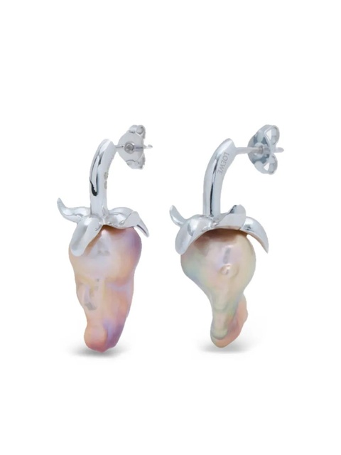 LOEWE Strawberry sterling silver pearl earrings - zdjęcie produktu nr 1