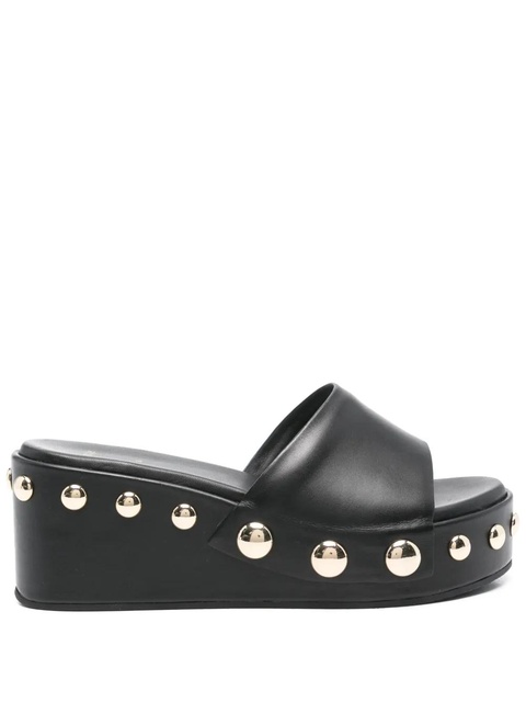 Maje 65mm stud-detailed mules - Black - zdjęcie produktu nr 1