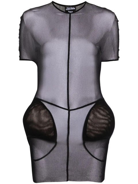 Jean Paul Gaultier x Shayne Oliver The Short Padding dress - Black - zdjęcie produktu nr 1
