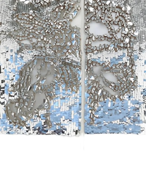 Alexander McQueen sequin-embellished cotton shirt - White - zdjęcie produktu nr 1