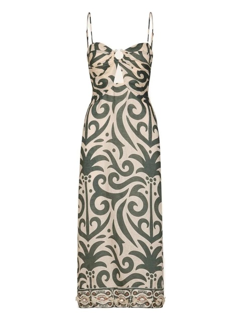 Johanna Ortiz Water Adventure midi dress - Green - zdjęcie produktu nr 1