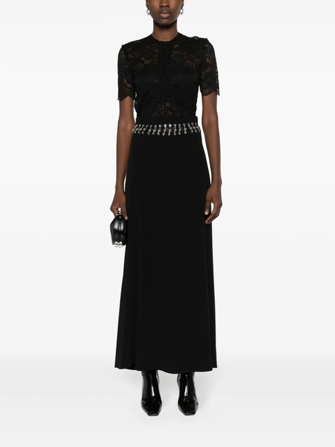 Rabanne high-waist maxi skirt - Black - zdjęcie produktu nr 2