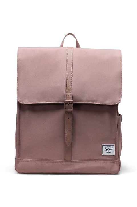Herschel plecak City Backpack kolor różowy duży gładki - zdjęcie produktu nr 1