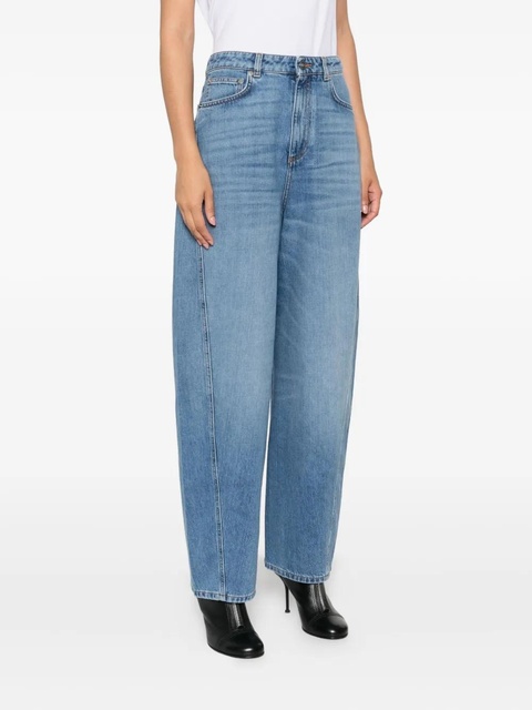 Givenchy logo-patch jeans - 420 MEDIUM BLUE - zdjęcie produktu nr 2