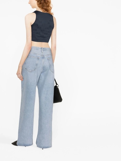 ROTATE BIRGER CHRISTENSEN cropped sleeveless top - Blue - zdjęcie produktu nr 2