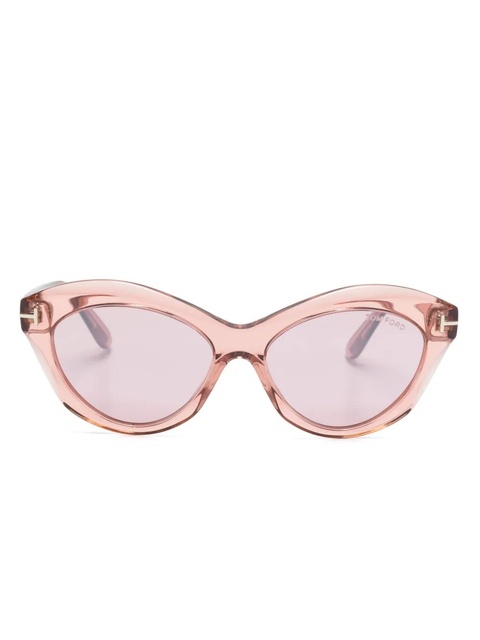 TOM FORD Eyewear Toni sunglasses - Pink - zdjęcie produktu nr 1