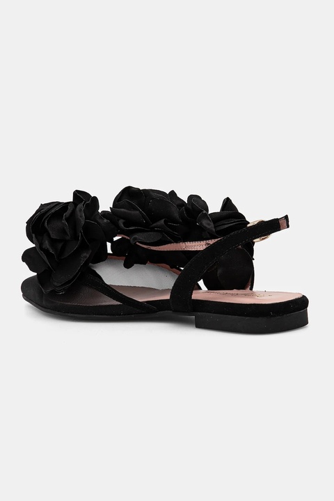 Pretty Ballerinas baleriny Yvette kolor czarny z odkrytą piętą 52145_B - zdjęcie produktu nr 2