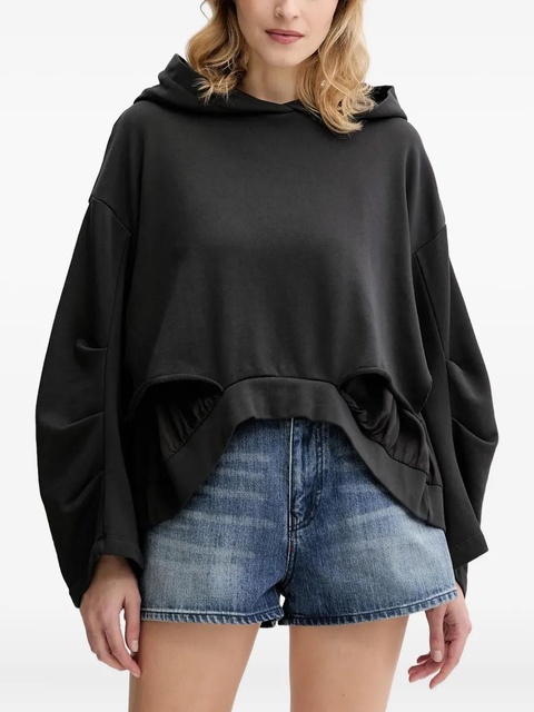 PINKO hooded cut-out top - Black - zdjęcie produktu nr 1