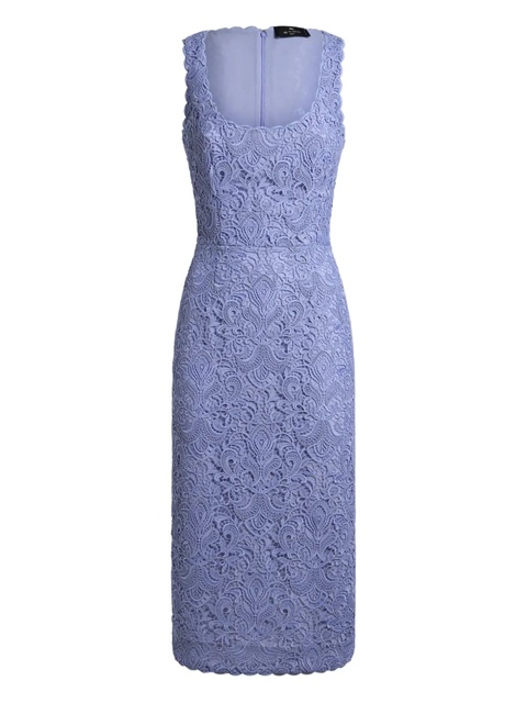 ETRO macramé mini dress - Purple - zdjęcie produktu nr 1