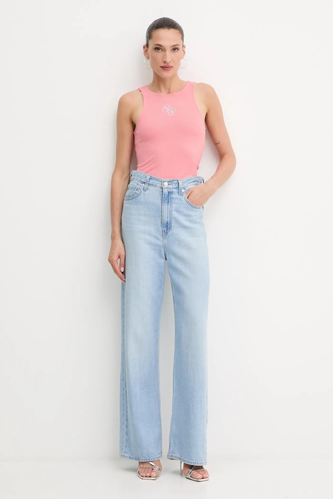 Guess top GUENDALINA kolor pomarańczowy W5GP57 KCV52 - zdjęcie produktu nr 1