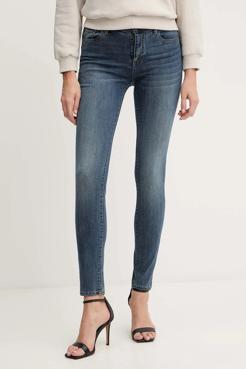 Armani Exchange jeansy damskie kolor niebieski XW000129 AF10863 - zdjęcie produktu nr 1