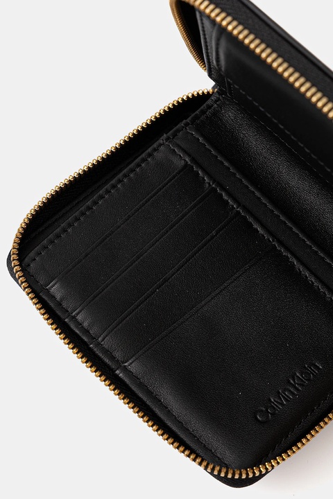 Calvin Klein portfel damski kolor czarny LV04F1044G - zdjęcie produktu nr 2