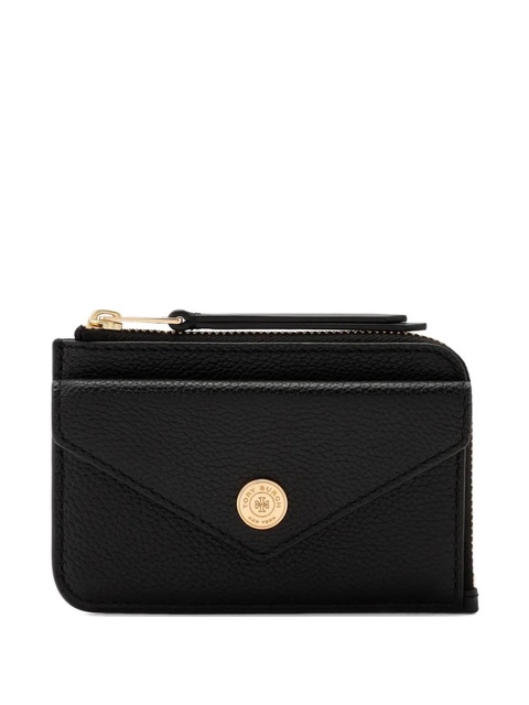 Tory Burch monogram envelope-zip wallet - Black - zdjęcie produktu nr 2