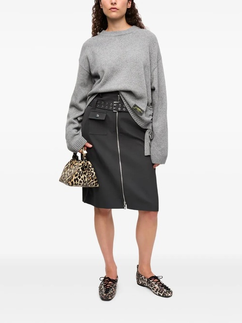 GANNI drawstring sweater - Grey - zdjęcie produktu nr 2