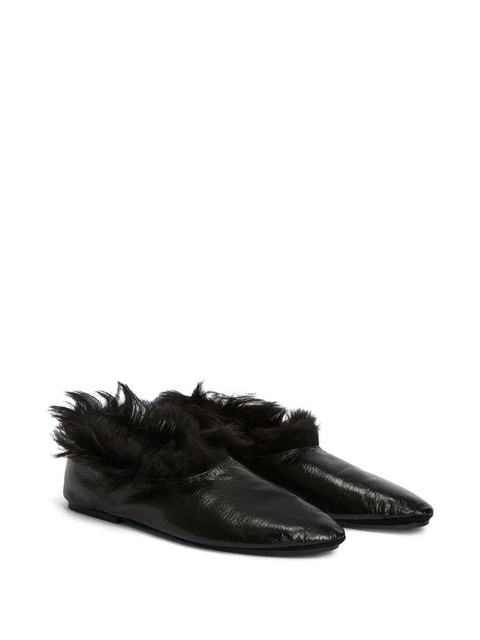 Jil Sander leather ballet flats - Black - zdjęcie produktu nr 2