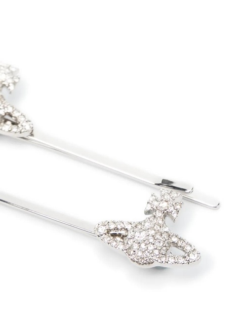 Vivienne Westwood Grace Bobby hair pin - Silver - zdjęcie produktu nr 1