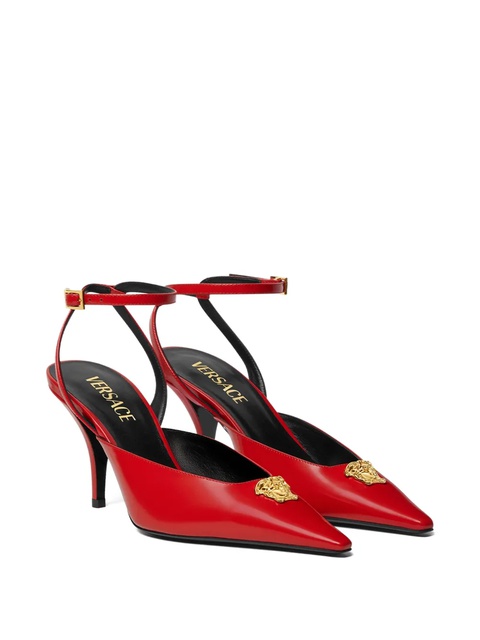Versace 85mm La Medusa-head pumps - Red - zdjęcie produktu nr 2