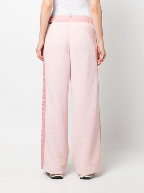 Moncler Grenoble straight-leg cotton track pants - Pink - zdjęcie produktu nr 2