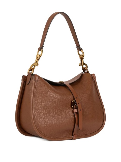ETRO Pony buckle-fastening leather shoulder bag - Brown - zdjęcie produktu nr 2