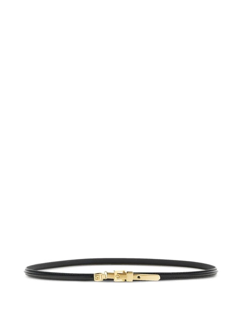 FENDI FF engraved metal loop belt - Black - zdjęcie produktu nr 1