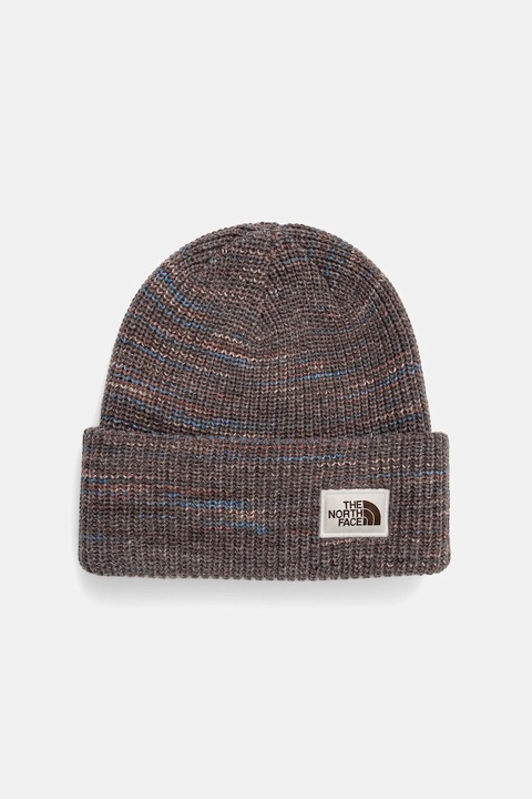 The North Face czapka kolor szary NF0A8CHMNIG1 - zdjęcie produktu nr 1