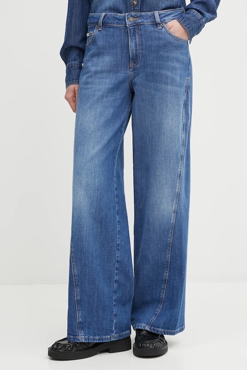 Guess Jeans jeansy damskie kolor niebieski W5BA2T D0021 - zdjęcie produktu nr 1