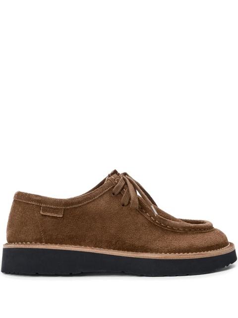 LOEWE Faro lace-up suede shoes - Brown - zdjęcie produktu nr 1