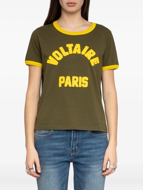 Zadig&Voltaire Alys T-shirt - Green - zdjęcie produktu nr 2