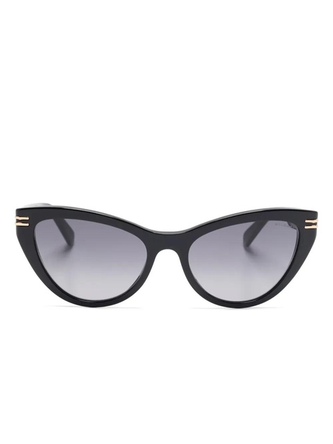 Bvlgari logo-print sunglasses - Black - zdjęcie produktu nr 1