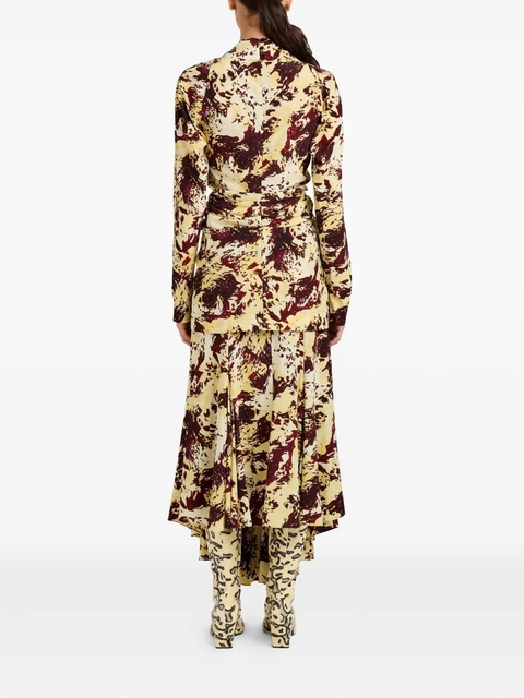 Proenza Schouler Adela printed blouse - Yellow - zdjęcie produktu nr 2