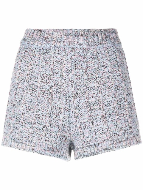Missoni chunky-knit shorts - Blue - zdjęcie produktu nr 1