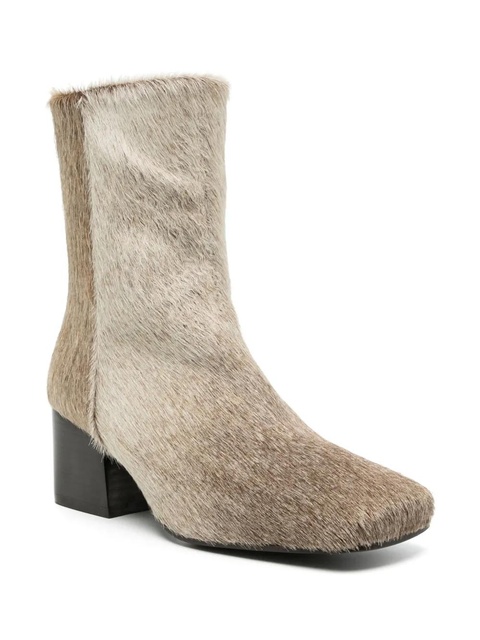 LEMAIRE leather ankle boots - Neutrals - zdjęcie produktu nr 2