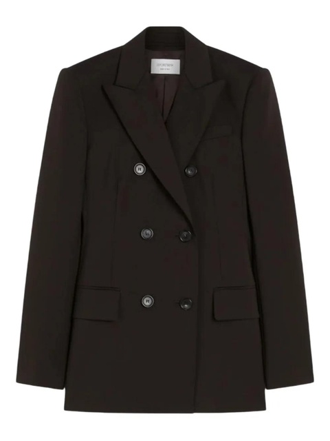 Sportmax double-breasted sartorial blazer - Brown - zdjęcie produktu nr 2