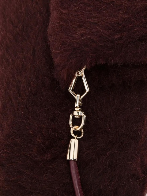 Max Mara detahable-tie mittens - Red - zdjęcie produktu nr 1