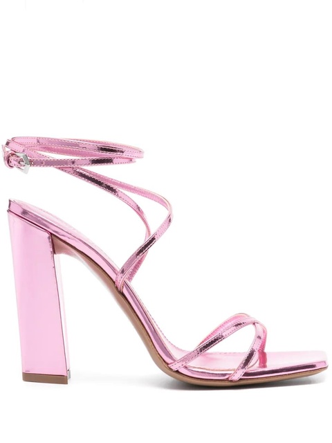 Paris Texas Diana 105mm leather sandals - Pink - zdjęcie produktu nr 1