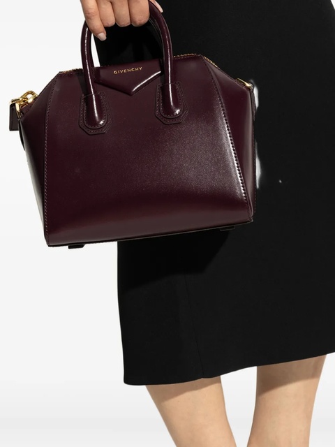 Givenchy top-handle leather tote bag - Brown - zdjęcie produktu nr 2