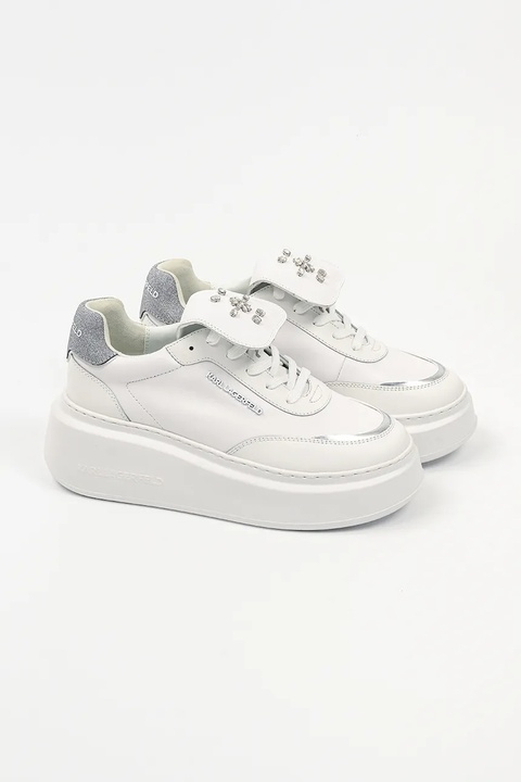 Karl Lagerfeld buty ANAKAPRI damskie kolor biały KL63519S - zdjęcie produktu nr 2