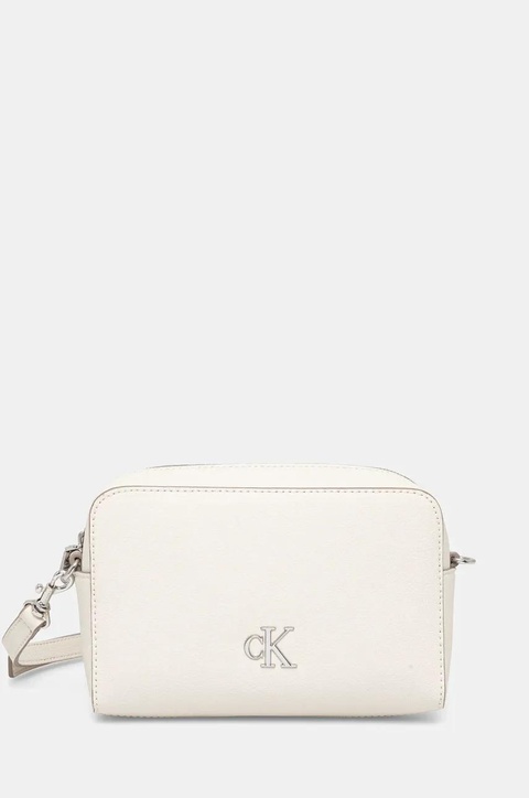 Calvin Klein Jeans torebka kolor beżowy LV04K3162G - zdjęcie produktu nr 1