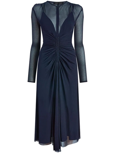 Proenza Schouler Kerstin midi dress - Blue - zdjęcie produktu nr 1