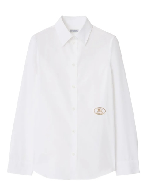 Burberry poplin shirt - White - zdjęcie produktu nr 1