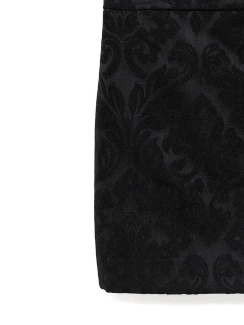 Chloé damask-pattern skirt - Black - zdjęcie produktu nr 2