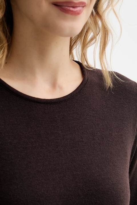 Answear.LAB sukienka kolor brązowy mini rozkloszowana - zdjęcie produktu nr 2