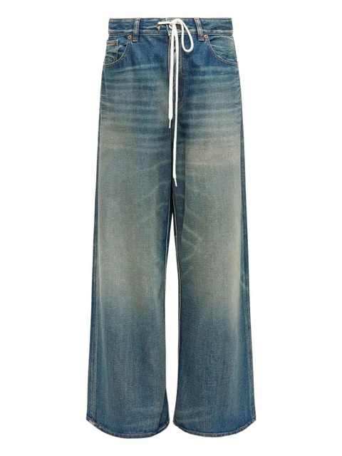 MM6 Maison Margiela wide-leg jeans - Blue - zdjęcie produktu nr 1