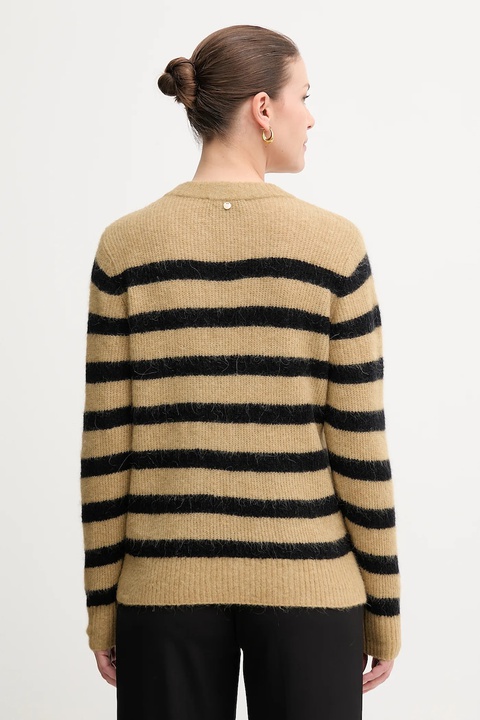 Mos Mosh sweter wełniany damski kolor zielony lekki 165660 - zdjęcie produktu nr 2